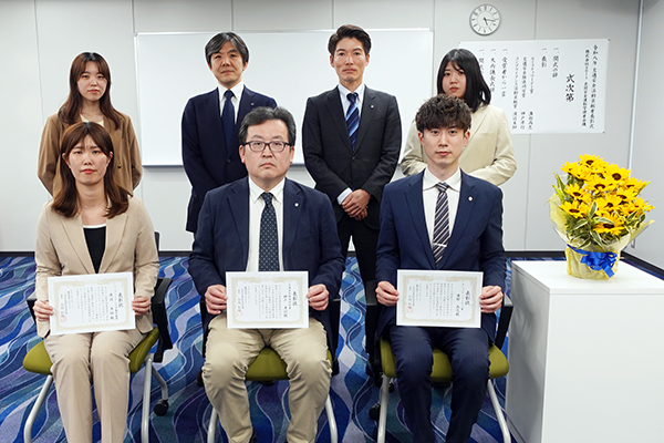 全国安全運転管理者および表彰された従業員